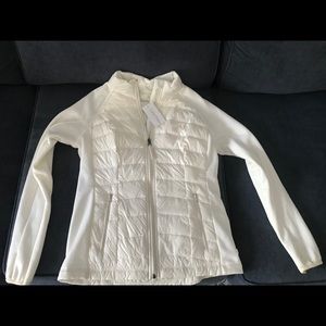 Calvin Klein Cream Athletic Jacket